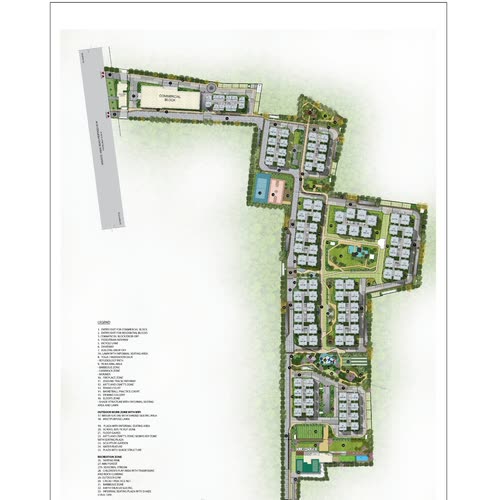 Pavani Mirabilia Master Plan - 15 Acre Township in Seegehalli, Whitefield